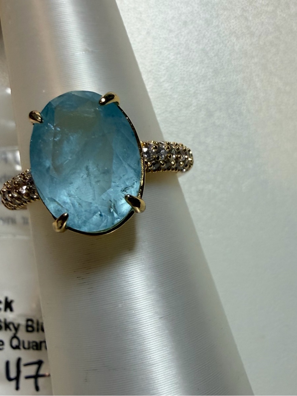 BP - gold ring size 7